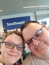 Cable's first flight with a photo and trading card