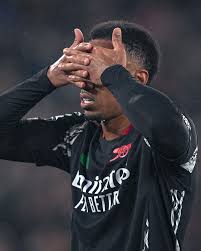 Goal. Gabriel. 🥶 The defender is