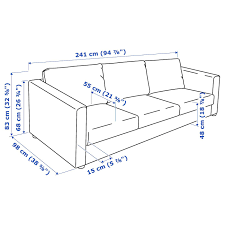 Vimle 3er Sofa Gunnared Mittelgrau Ikea Osterreich 3er Sofa Farsta Ikea
