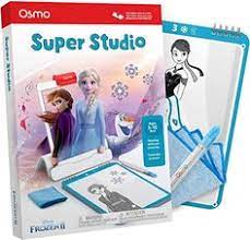 Amazon Com Osmo Super Studio Disney Frozen 2 Ages 5 11 Drawing Activites For Ipad Or Fire Tablet Drawing Games For Kids Disney Frozen Disney Frozen 2