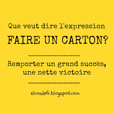 El Conde Fr Happy Fait Un Carton En France Expressions Francaises Expressions Idiomatiques Apprendre Le Francais