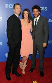 How I Met Your Mother Cast Are They Friends It S The Cast Of How I Met Your Mother Neil Patrick Harris Cobie Smulders And Josh Radnor On The Red C How Met Your Mother How I Met Your Mother I