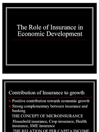 It is a form of risk management, primarily used to hedge against the risk of a contingent or uncertain loss. Role Of Insurance In Economic Development Pdf