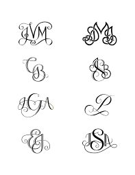 Couples to be married or married may use individual monograms on theirs wearings, wedding invitations, etc to demonstrate their interconnectedness. Wedding Monograms Are Requested Of Us Quite Often Typically They Are Designed Using Fonts A Couple Of T Monogram Tattoo Kids Initial Tattoos Tattoo Lettering