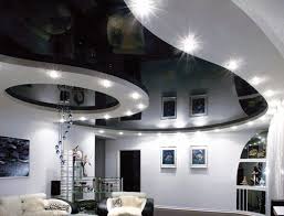 Some designers install ornamental faux beams on the outside of an existing. Stretch Ceilings Types Advantages Disadvantages And Photos