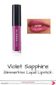 Violet Sapphire Glimmerkiss Liquid Lipstick Metallic Lipstick Lipstick Liquid Lipstick