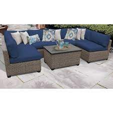 Maybe you would like to learn more about one of these? 7pc Monterey Sectional Seating Group With Cushions Navy Tk Classics Target