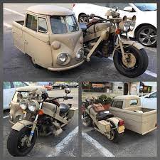 Thesamba Com Split Bus View Topic Vw Bus Side Car On Vw Powered Motorcycle
