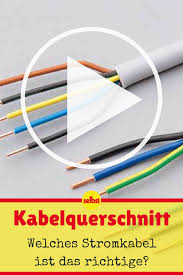 Kabelquerschnitt Hausinstallation Selbst De Elektroinstallation Selber Machen Elektroinstallation Elektroinstallation Haus