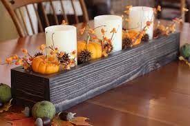 Farmhouse centerpiece with vintage jars. How To Make A Diy Wood Box Centerpiece For Less Than 10 Sweet Pea