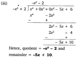 Find the quotient and remainder using synthetic division. Divide The Polynomial P X By The Polynomial G X And Find The Quotient And Remainder In Cbse Class 10 Maths Learn Cbse Forum