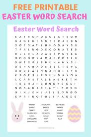 Word search puzzles can be. Easter Word Search Puzzle Worksheets 99worksheets