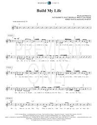 Build My Life Lead Sheet Lyrics Chords Passion