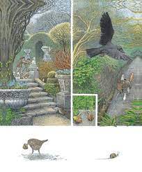 Cizgili Masallar The Secret Garden By Inga Moore Part 2 Garden Illustration Secret Garden Book Picture Books Illustration