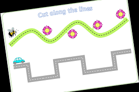 A child begins to develop language even before she can use words, as seen by a baby who cries to get her needs met. Free Cutting Bee And Car Early Years Eyfs Printable Resource Little Owls Resources Free