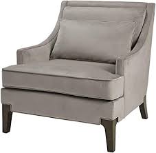 Children's furniture kids chairs kids desks view all. Amazon Com Martha Stewart Anna Accent Chairs Solid Wood High Back Deep Seating Living Room Furniture Modern Armchair Luxe Sofa Decor With Lumbar Pillow Bedroom Lounge See Below Light Grey Furniture Decor