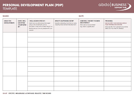 This training template gives you a 360º view of each employee's personal development plan. Personal Development Plans For All Abdo