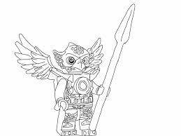 Lego Chima Coloring Page Eagle Born