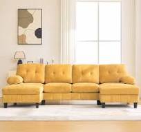 Yellow - Sectional Sofas - The Home Depot