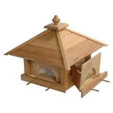 Und wie erhält es seine besonder. Dobar Vogelhaus 4 Schubladen 46 5 X 46 5 X 36 Cm Natur Holz Bauhaus