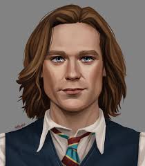 Lestat from "Interview With The Vampire" in the style of Arcane