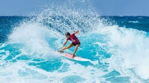 1 in the world for women's surfing after winning the rio pro Sally Fitzgibbons Looking To Catch A Wave To The Tokyo Olympics