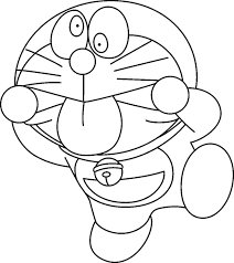 Nanti hasilnya bisa kamu pajang sendiri di rumah. Gambar Mewarnai Doraemon Terbaru Sukagambarku