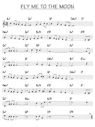 Fly Me To The Moon Solo Jazz Guitar Tab Partition Gratuite Fly Me To The Moon Free Jazz Scores Partition Guitare Classique Partition Accordeon Partitions Clarinette