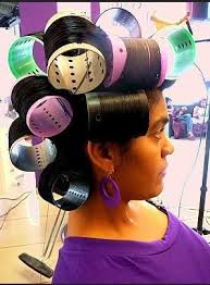 This video shows you how to use velcro rollers to create big hair with tonnes of volume and lovely loose curls! Him Set On Extra Large Rollers Hair Rollers Hair Curlers Roller Set