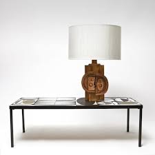 Roger Capron Jean Derval Lamp Stand Www Galerieriviera Com Lamp Capron Ceramic Lamp