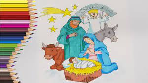 Caută o grădință în orașul tău. Desenez Nasterea Lui Isus Cu Maria Iosif Ingerul Si Animalele In Grajd Desen Biblic Youtube