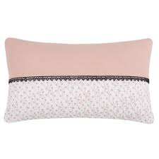 Housse De Coussin En Coton Rose 30x50 Maisons Du Monde Housse De Coussin Coussin Housses