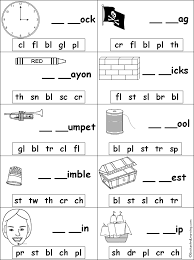 Phonics online worksheet for grade 1. Blends Digraphs Trigraphs And Other Letter Combinations Enchanted Learning