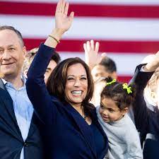 He had two children from his previous marriage, cole and ella. Is It Feminist To Be Obsessed With Kamala Harris S Husband Life And Style The Guardian