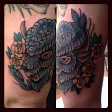 Check out our buffalo tattoo selection for the very best in unique or custom, handmade pieces from our accessories shops. White Buffalo Tattoo Sea Wolf Tattoo Company Tattoos Buffalo Tattoo Minneapolis Tattoo