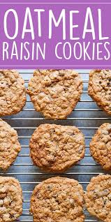 Oatmeal Raisin Cookies Receta En 2020