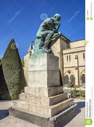 A Escultura Do Pensador Rodin Museum Paris Franca Imagem De Stock Editorial Imagem De Pensador Franca 112308204
