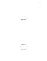 Wheat field with crows is widely known as van gogh's last painting before his death which makes it a popularly studied piece. Leejasonessay 2 Running Head Art Analysis U201cwheatfield With Crows U201d 1 Art Analysis U201cwheatfield With Crows U201d Junseob Lee Georgia Military Course Hero