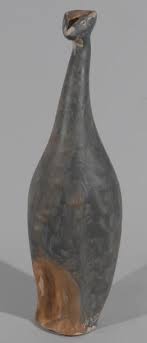 Agard Jules Vase Sculpture D Oiseau Terre De Vallauris Signature Man Sculpture D Oiseaux Sculpture Vase