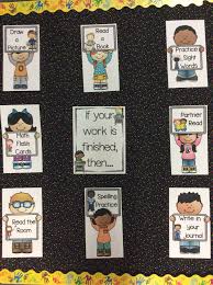 Fast Finishers Bulletin Board Early Finishers Activities Beginning Of School Classroom Procedures