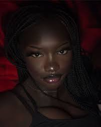 unfriendly black hottie.