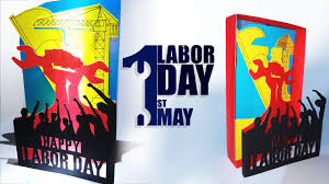 Happy workers day to you all. Labor Day Card Diy Paper Labor Day Card How To Make Diy Labor Day Greeting Card Youtube