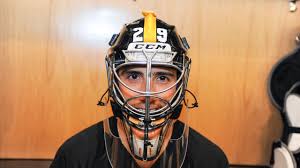 Devin toews, mikko rantanen, and andre burakovsky scored for colorado. Photos Marc Andre Fleury S Steelers Inspired Mask