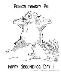Groundhog Day Coloring Pages Punxsutawney Phil Groundhog Coloring Sheets Earth Day Coloring Pages Groundhog Day Owl Coloring Pages