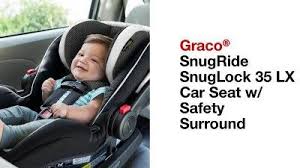 Graco Snugride Snuglock 35 Lx Infant Car Seat Featuring Safety Surround Technology Jacks Baby Car Seats Car Seats Baby Car