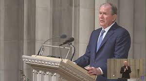 A true man of the West" | Bush reflects ...