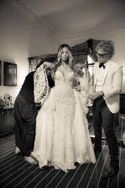 Inside The Bridal Suite With Ciara And Cavalli Designer Peter Dundas Celebrity Wedding Dresses Bespoke Wedding Gown Couture Wedding
