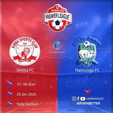 National stadium and uhuru stadium at these stadiums only the simba players play their home games. Simba Sc Vs Namungo Fc National Stadium Tanzania Dar Es Salaam January 29 2020 Allevents In