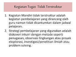 Penugasan terstruktur mandiri dan mandiri tidak tersturktur mata pelajaran :ips berikan contoh proses sosialisasi. Ppt Pembelajaran Tatap Muka Penugasan Terstruktur Dan Kegiatan Mandiri Tidak Terstruktur Powerpoint Presentation Id 4382566