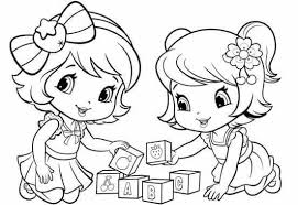 Strawberry shortcake 01 coloring page. Pin By Valeria Marciciakova On Moranguinho Bebe Cute Coloring Pages Baby Coloring Pages Disney Coloring Pages